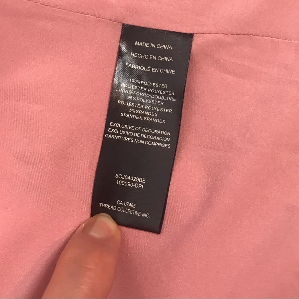 NWT Bebe Pink Blazer Cropped Chelsea Collar Open-Front Pastel Girlhoodcore Sz 12 - Picture 6 of 11